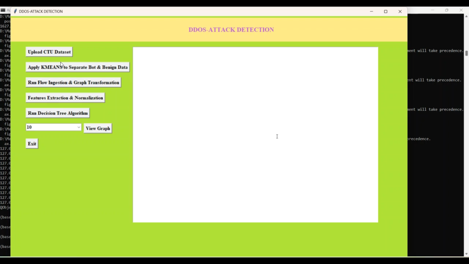 DDos Attack Detection in Python Projects
