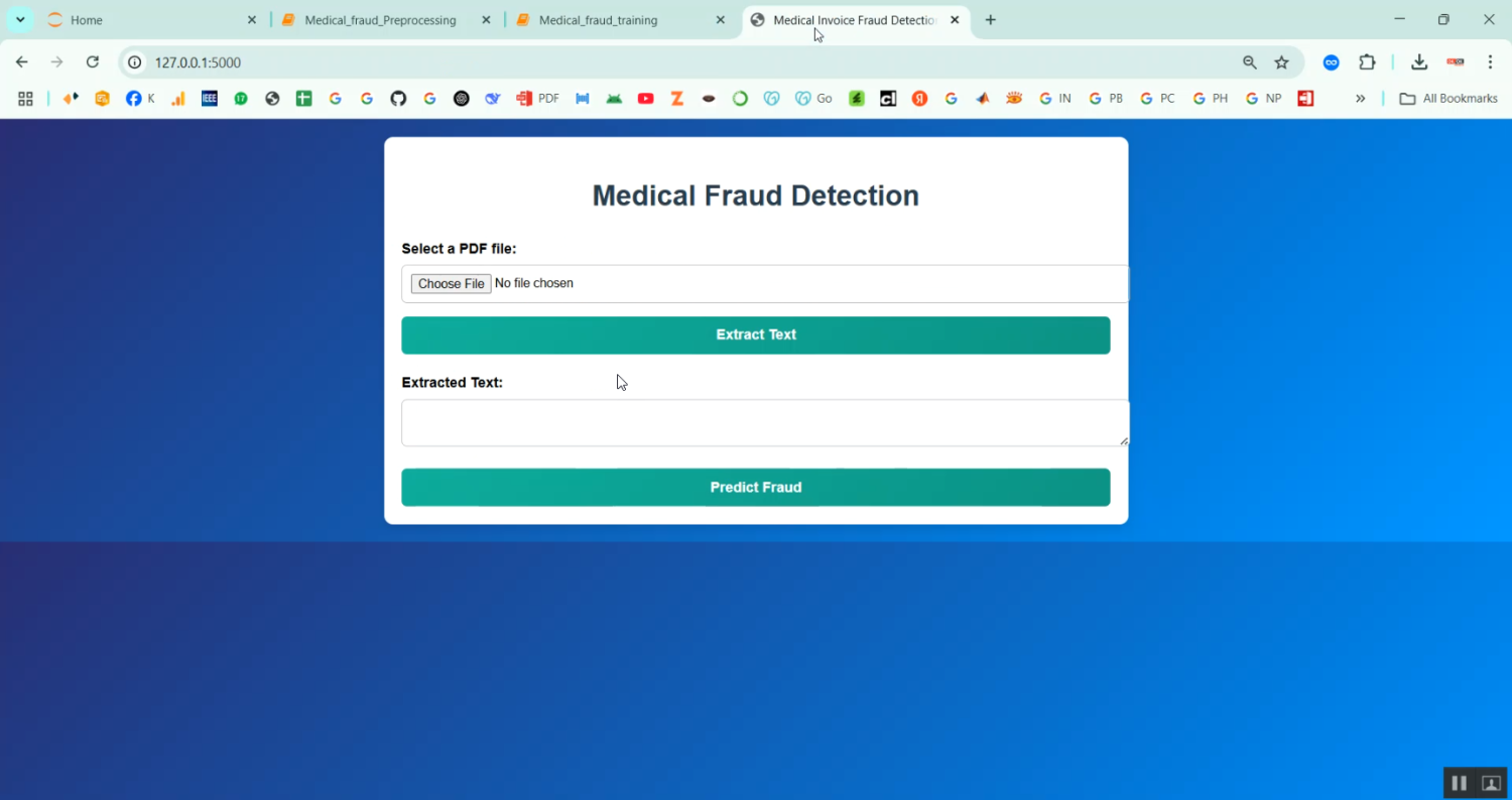 Medical Fraud Detection in Python Projects