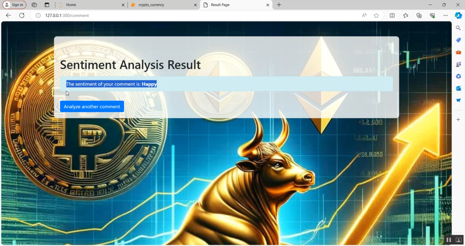 Cryto Currency Sentiment Analysis in Python Projects